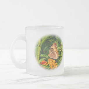 Great-spangled Fritillary Glass Mug