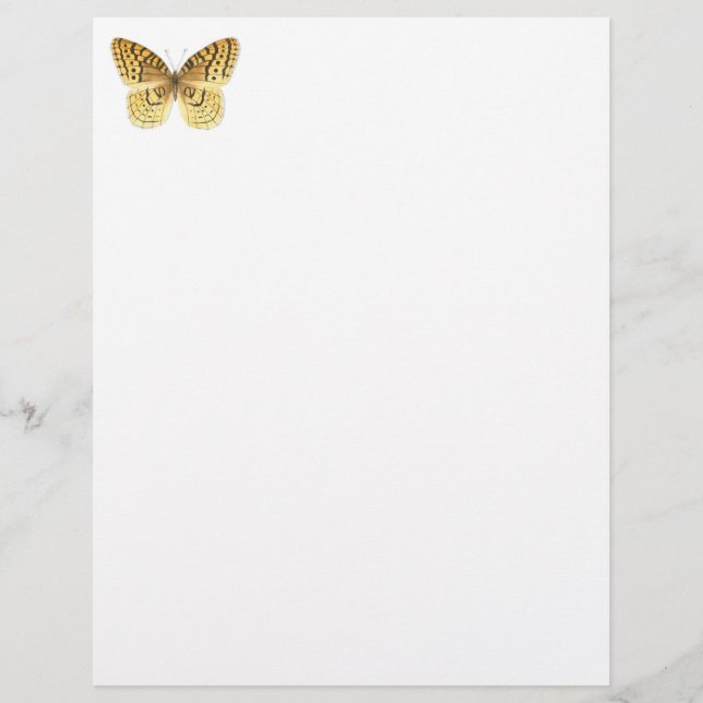 Great Spangled Fritillary Letterhead (Front)
