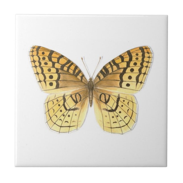 Great Spangled Fritillary Tile (Front)