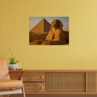 Great Sphinx Giza Pyramids Egypt Art