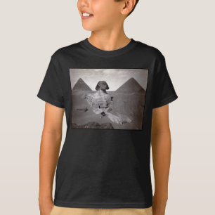 Great Sphinx & Giza Pyramids Necropolis Egypt T-Shirt