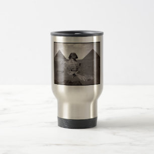 Great Sphinx & Giza Pyramids Necropolis Egypt Travel Mug