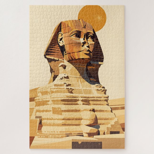 Great Sphinx Jigsaw Puzzle (Vertical)