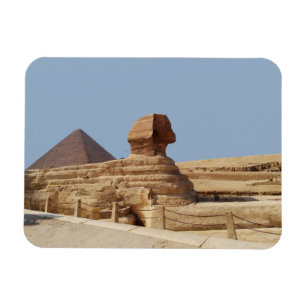 Great Sphinx on the Giza plateau. Egypt, August 20 Magnet