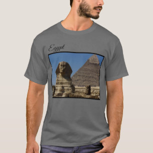 Great Sphinx Statue Giza Cairo Egypt Travel Photo T-Shirt