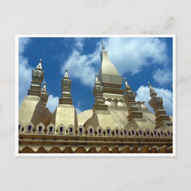 great stupa gold tops postcard (Front)