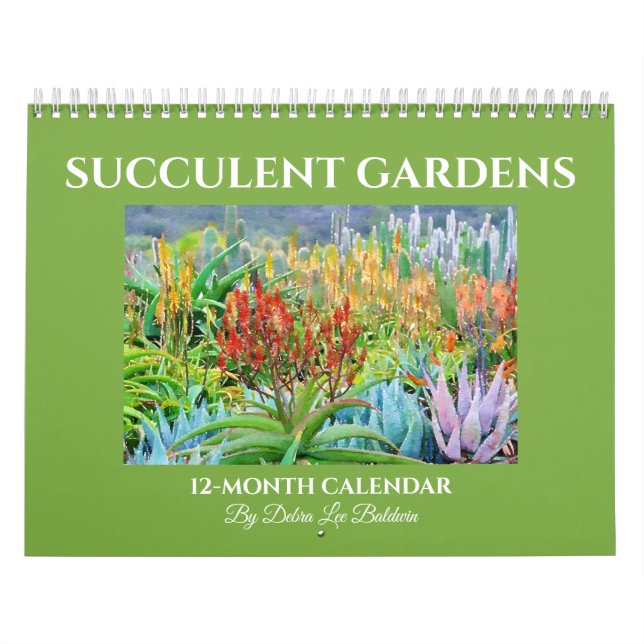 Great Succulent Gardens  Calendar (Cover)