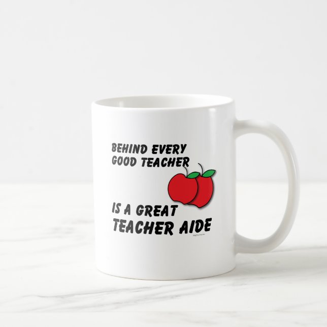 Great Teacher Aide Coffee Mug (Right)