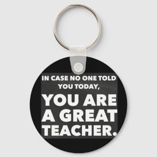 Great teacher key ring