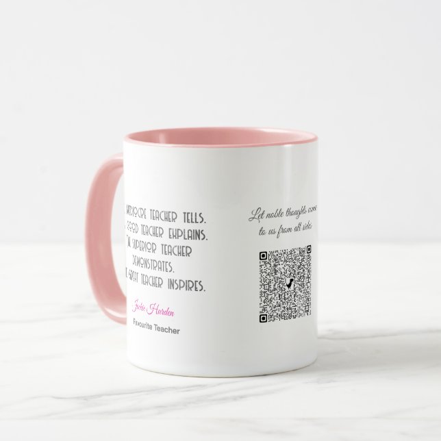 Great Teacher Mug (Front Left)