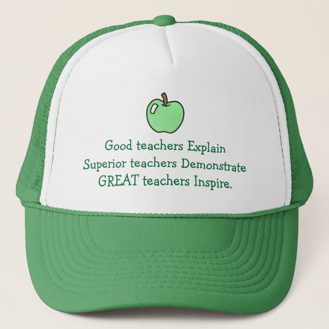 Great Teachers Inspire Hat (Front)