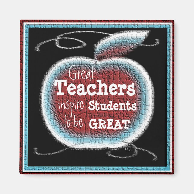 Great Teachers Magnet (Front)