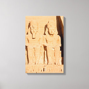 Great Temple of Abu Simbel - Ramses II - Egypt Canvas Print