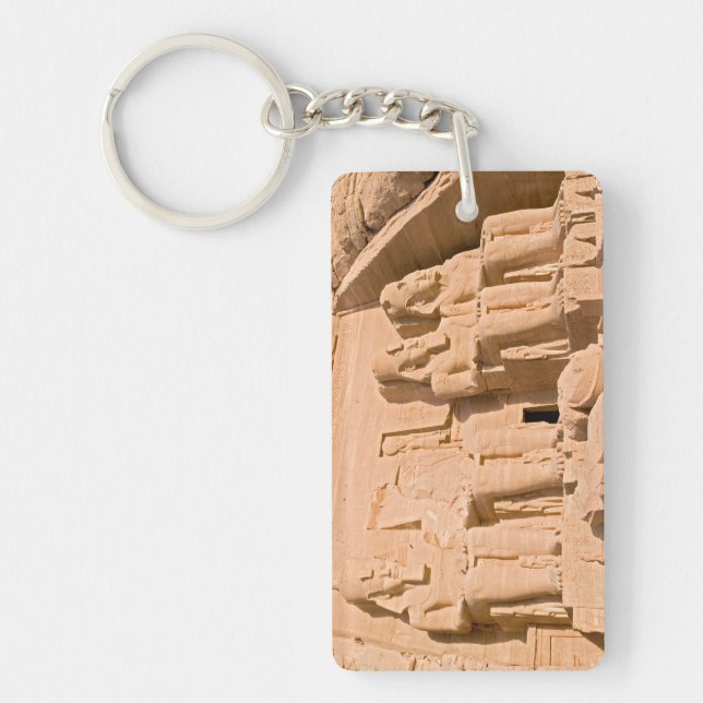 Great Temple of Abu Simbel - Ramses II - Egypt Key Ring (Front)