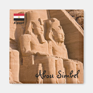 Great Temple of Abu Simbel - Ramses II - Egypt Magnet