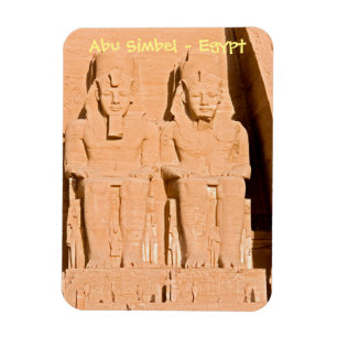 Great Temple of Abu Simbel - Ramses II - Egypt Magnet