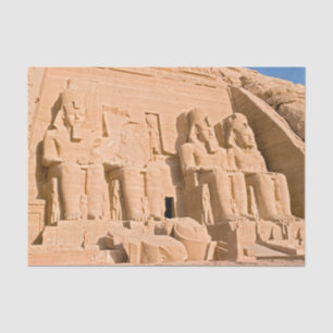 Great Temple of Abu Simbel - Ramses II - Egypt Tissue Paper