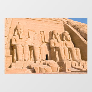 Great Temple of Abu Simbel - Ramses II - Egypt Window Cling
