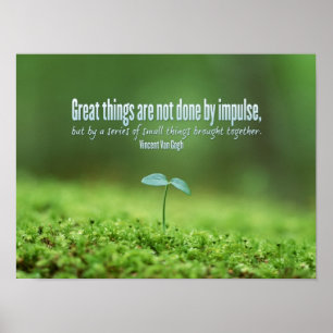 Great Things Inspirational Poster