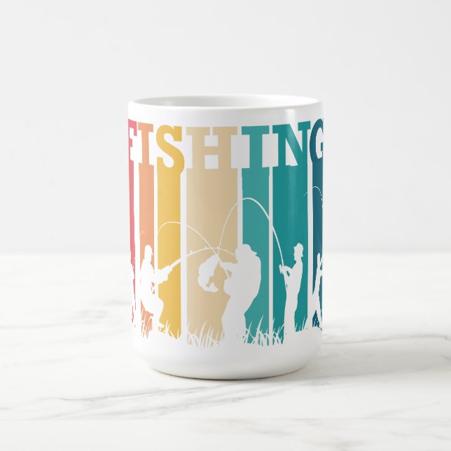 Great Times Personalised Fishing Coffee Mug (Center)