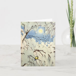 Great Tit - Theodor Severin Kittelsen Card