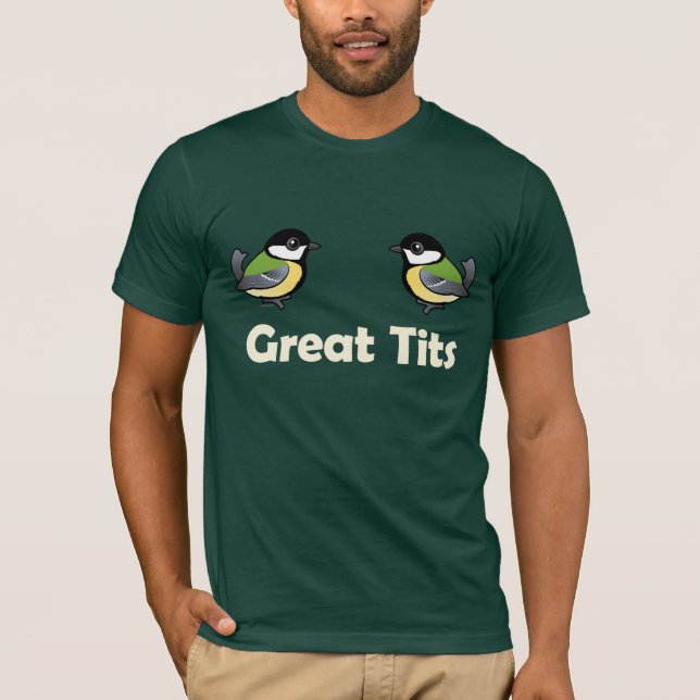 Great Tits T-Shirt (Front)