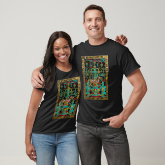 Great Tomb of Pakal - Palenque Astronaut in Colour T-Shirt
