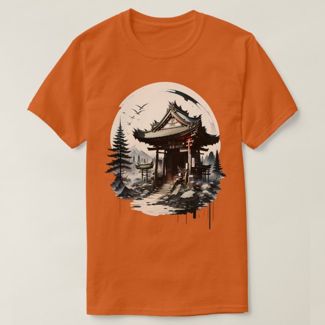 Great Torii Gate 3 T-Shirt (Design Front)