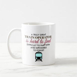 Great Train Operator Personalised Name Gift Coffee Mug