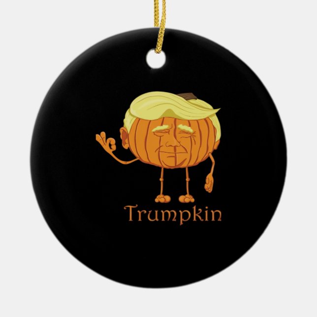 Great Trumpkin Perfect & Classic Ceramic Tree Decoration (Front)
