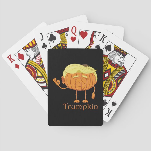 Great Trumpkin Perfect & Classic Playing Cards (Back)