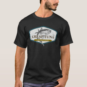 Great Tuna Conqueror  Fishing Rod Sea Fish Ocean T-Shirt