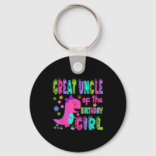 Great uncle of the birthday girl saurus rex key ring