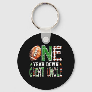 Great Uncle Of The One Year Old 1st Birthday Boy Key Ring