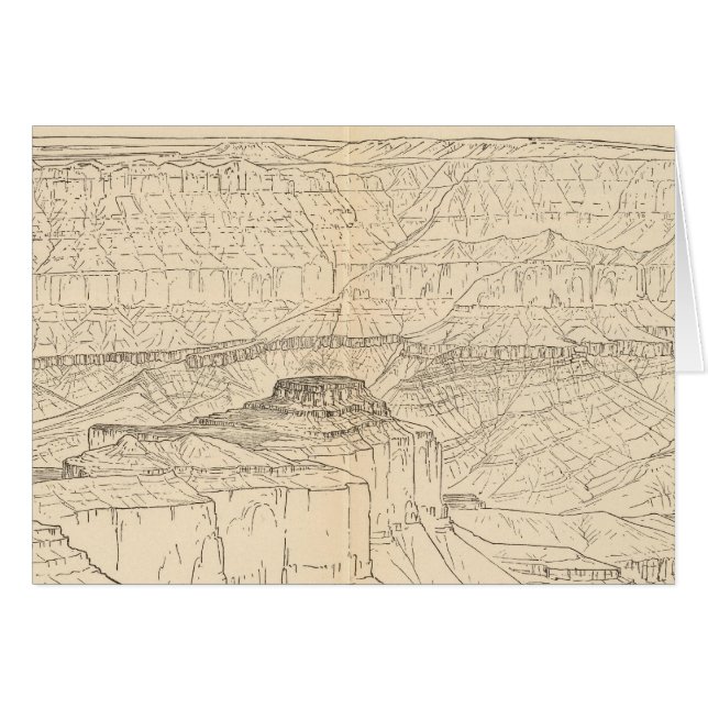 Great unconformity, head of Grand Canyon (Front Horizontal)