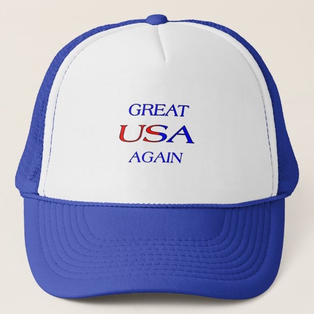GREAT USA Again Trucker Hat (Front)