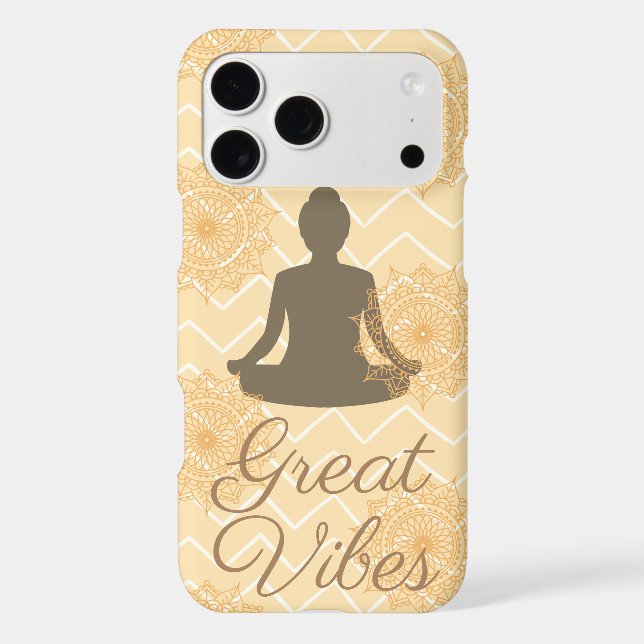 Great Vibes Sitting Lotus Pose (Back)