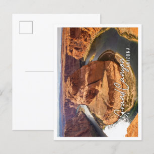 Great view of the grand canyon national park postcard
