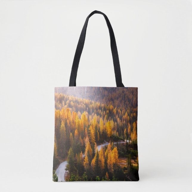 Great view of winding road. Dramatic and gorgeous  Tote Bag (Front)