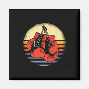 Great Vintage Boxing Gloves Boxing Gift Boxing  Magnet