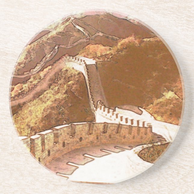 Great Wall Badaling Coaster (Front)