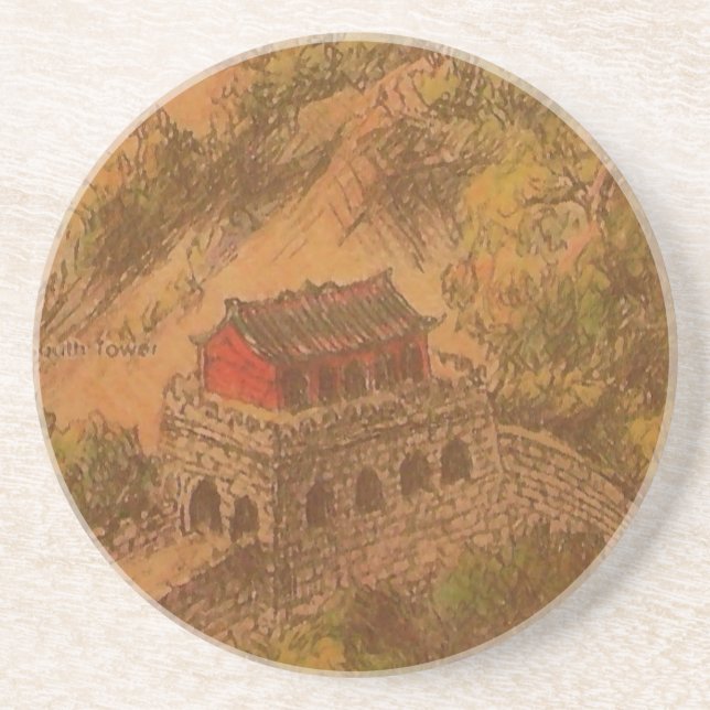 Great Wall Badaling Coaster (Front)
