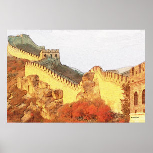 Great Wall Badaling Print