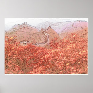 Great Wall Badaling Print