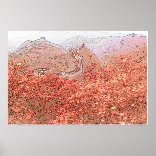 Great Wall Badaling Print (Front)
