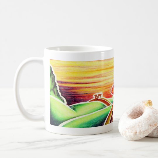 Great Wall by Blaise Gauba Coffee Mug