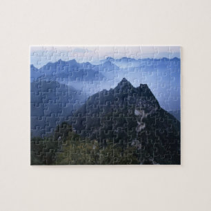 Great Wall in early morning mist, China Jigsaw Puzzle