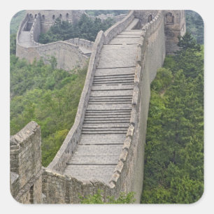 Great Wall, Jinshanling, China Square Sticker