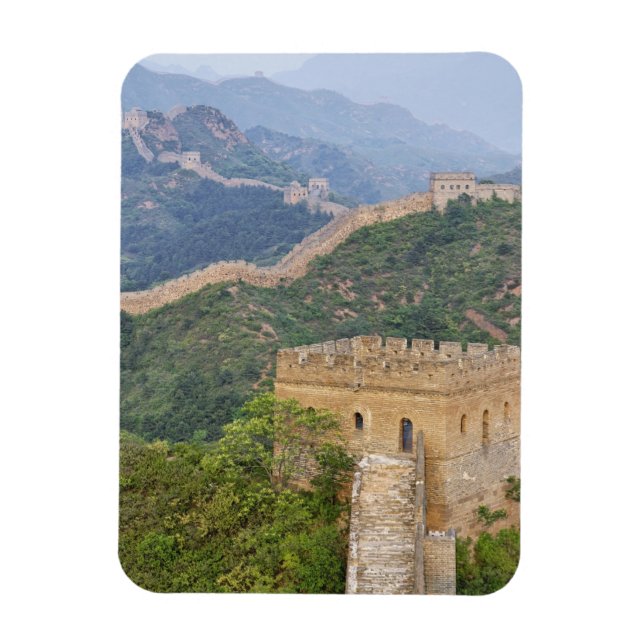 Great Wall of China at Jinshanling, China. 2 Magnet (Vertical)