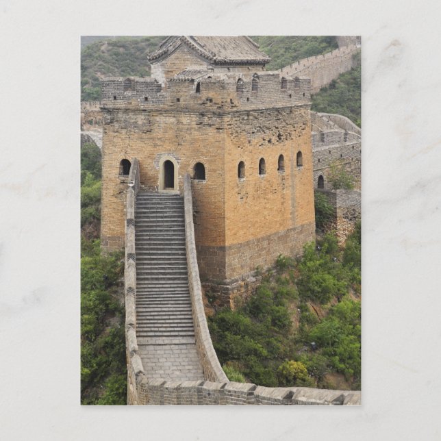 Great Wall of China at Jinshanling, China, Asia 2 Postcard (Front)